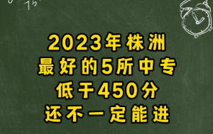 株洲最好的中专是哪几所中职学校